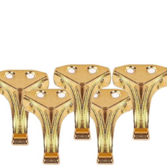 Metal Ayaq Qızılı Rəng 4 Ədəd - 2.5 sm Metal Ayaq Qızılı Rəng 4 Ədəd - 2.5 sm