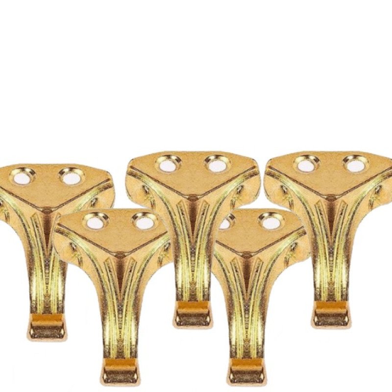 Metal Ayaq Qızılı Rəng 4 Ədəd - 2.5 sm