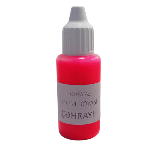 Mum (Şam) Boyası maye - ÇƏHRAYI 20 ml Mum (Şam) Boyası maye - ÇƏHRAYI 20 ml