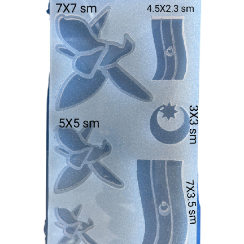 Epoksi Silikon Qəlib - Xarıbülbül və Bayraq Qəlibi