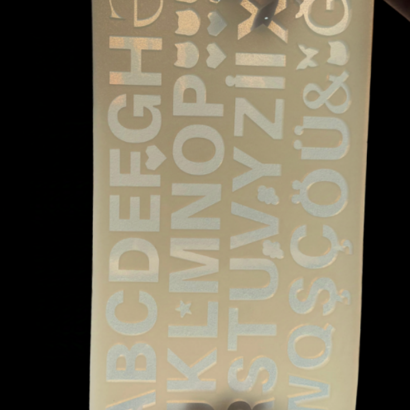 Böyük Hərf Qəlibi- Azərbaycan Əlifbası