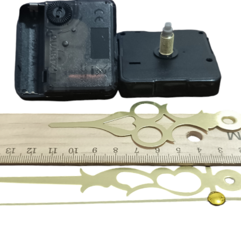 Saat Mexanizmi Və Əqrəbləri Model: 1 Qızılı Rəng