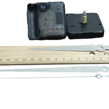 Saat Mexanizmi Və Əqrəbləri Model: 2 Gümüşü Rəng