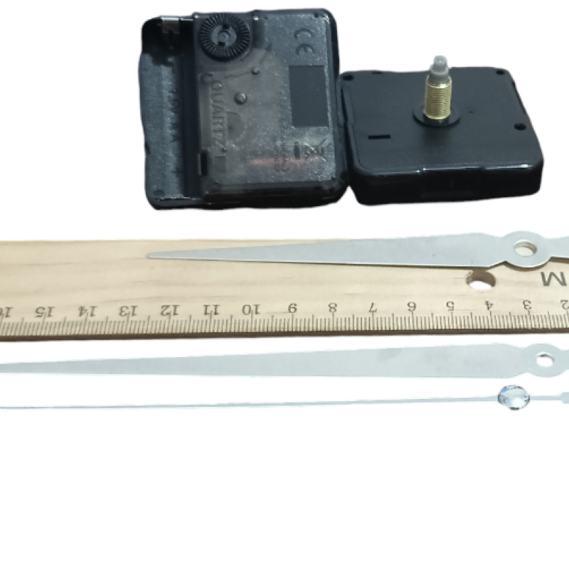 Saat Mexanizmi Və Əqrəbləri Model: 2 Gümüşü Rəng