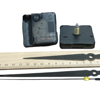 Saat Mexanizmi Və Əqrəbləri Model: 2 Qara Rəng