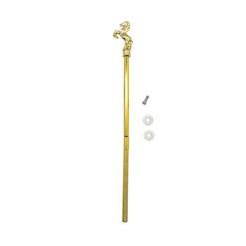 Epoksi 3 Mərtəbə Meyvə Və Kek Stendini Birləşdirmə Aparatı Stend Tutucusu Kiçik At Modeli Qızılı rəng