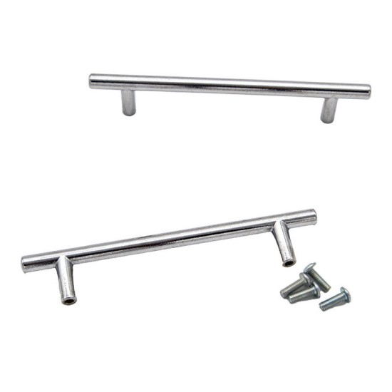 Epoksi Padnus Qulpu Gümüşü Rəng Metal Tutacaq - 96 mm Epoksi Padnus Qulpu Gümüşü Rəng Metal Tutacaq - 96 mm
