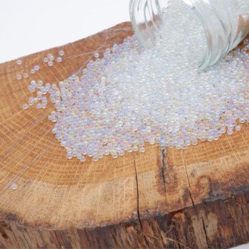 Damla Effekti Üçün Muncuqlar Ağ Rəng10 Qram