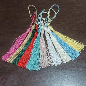 İpək Saçaq (Püsgül) Qarışıq Rəng 10 ədəd