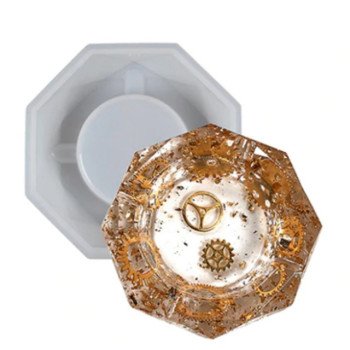 Epoksi Silikon Qəlib Külqabı Kristal Formalı