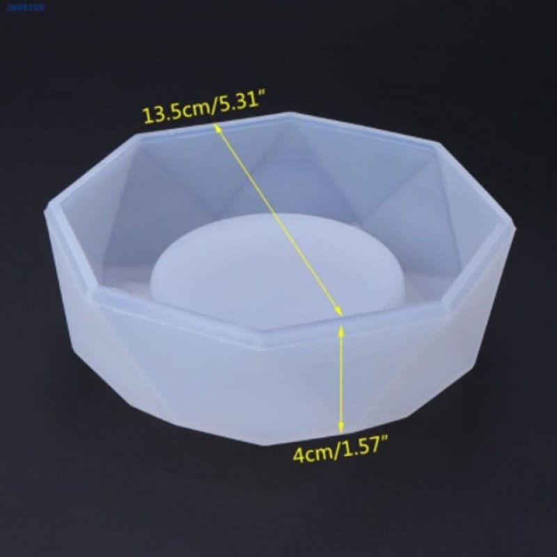 Epoksi Silikon Qəlib Külqabı Kristal Formalı