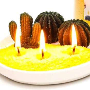 İnci Tozu Şam Hazırlama Materialı Sarı Rəng 100 Qram 