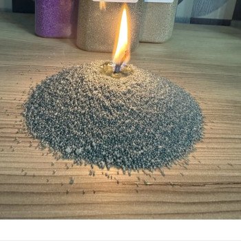 İnci Tozu Şam Hazırlama Materialı Boz Rəng 100 Qram 