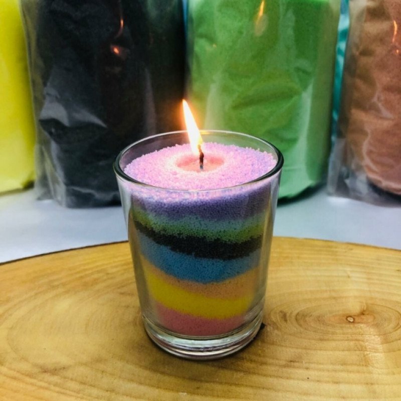 İnci Tozu Şam Hazırlama Materialı Yasəmən Rəng 100 Qram 