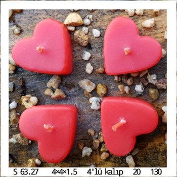 Şam qəlibi 4 Lü Ürək 