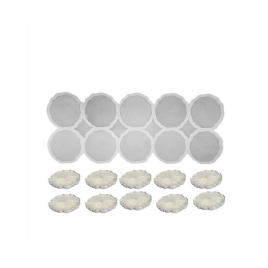 Epoksi Silikon Qəlib Tırtıqlı Maqnit Qəlibi 10 Lu 5.8x0.5 SM Epoksi Silikon Qəlib Tırtıqlı Maqnit Qəlibi 10 Lu 5.8x0.5 SM