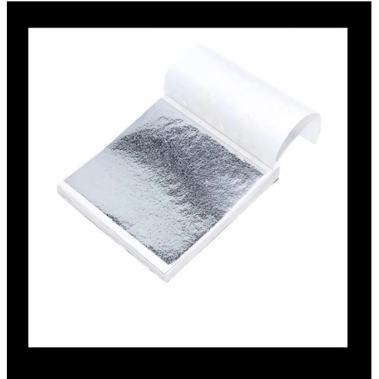 Yarpaq Folqa (Falqa) 16x16 sm 10 ədəd Gümüşü Yarpaq Folqa (Falqa) 16x16 sm 10 ədəd Gümüşü