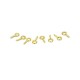 Metal və vintli halqalı vida 1 paket (100 ədəd) Gold Metal və vintli halqalı vida 1 paket (100 ədəd) Gold