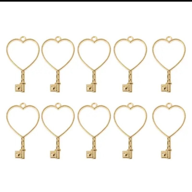 Dəmir Çərçivə - Açarlı Ürək Gold No:7