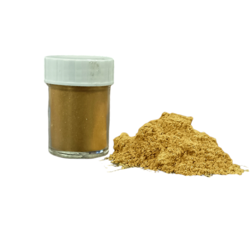 Qızılı rəng sədəf toz boya - 10 qram