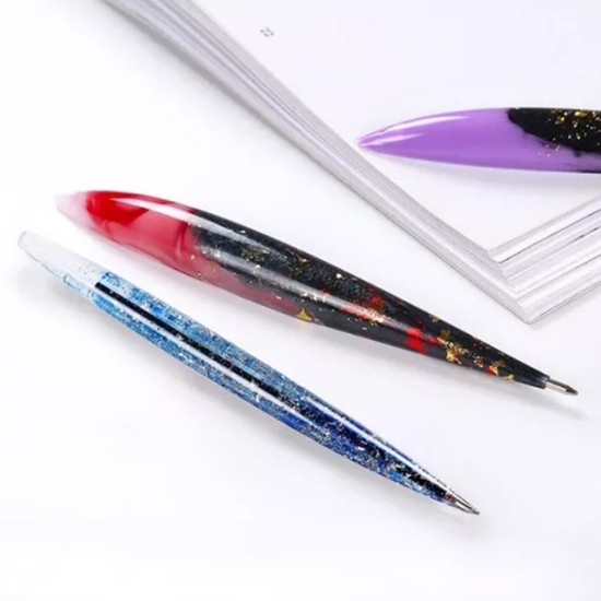 Epoksi Silikon Qəlib Qələm Qəlibi 15.7X2.1 CM Epoksi Silikon Qəlib Qələm Qəlibi 15.7X2.1 CM