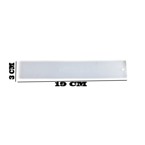 Epoksi Silikon Əlfəcin Qəlibi böyük boy 19 CM Epoksi Silikon Əlfəcin Qəlibi böyük boy 19 CM