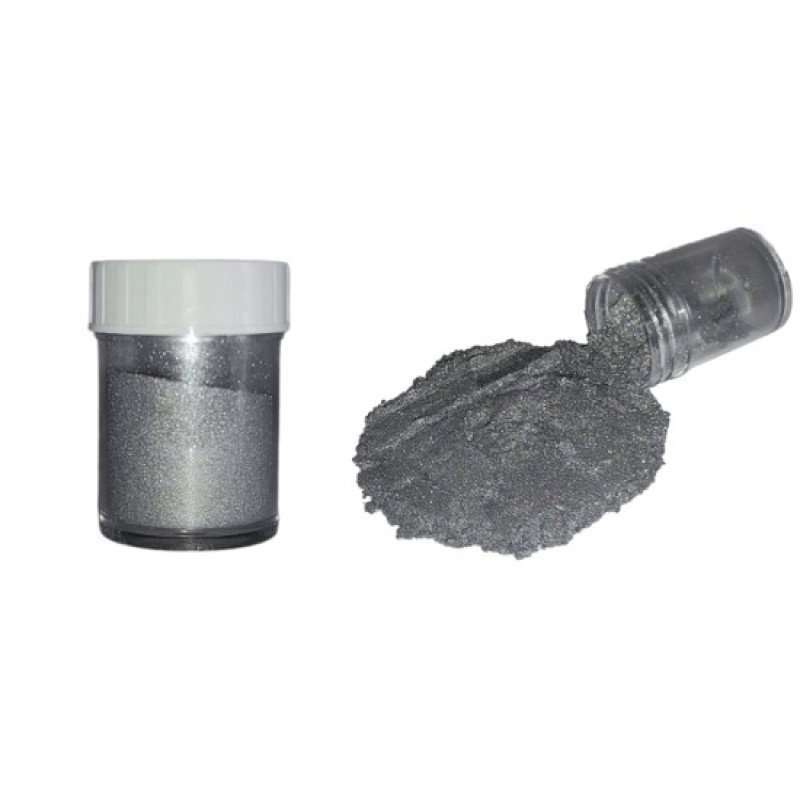 Gümüşü rəng sədəf boya - 10 qram