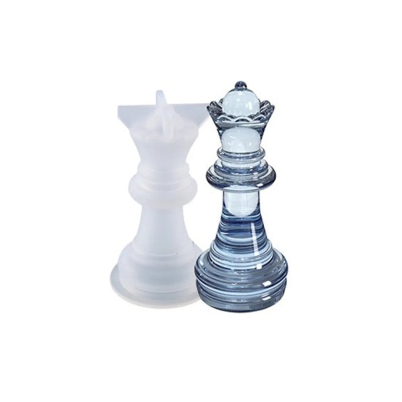 Epoksi silikon qəlib Şahmat Daşları - VƏZİR