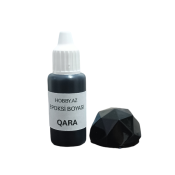 Epoksi Boyası Maye Qara - 20 ml (qram)