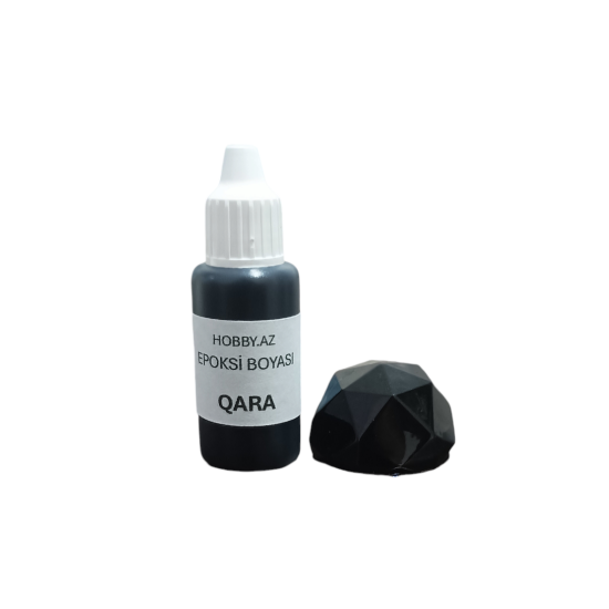 Epoksi Boyası Maye Qara - 20 ml (qram) Epoksi Boyası Maye Qara - 20 ml (qram)