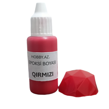 Epoksi Boyası Maye Qırmızı - 20 ml
