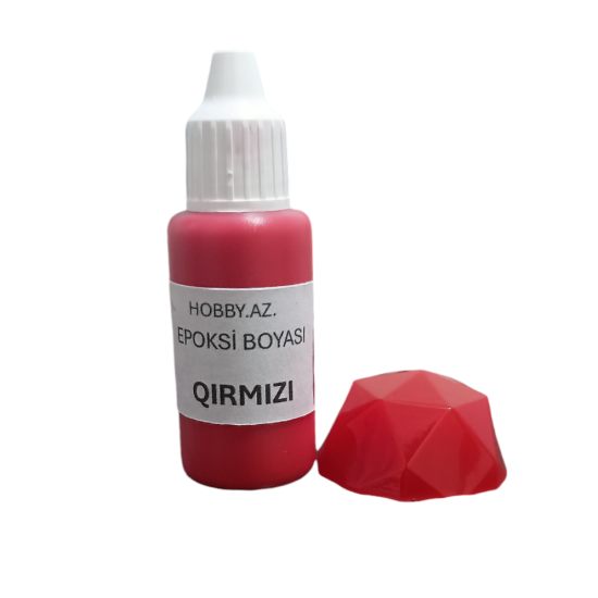 Epoksi Boyası Maye Qırmızı - 20 ml Epoksi Boyası Maye Qırmızı - 20 ml