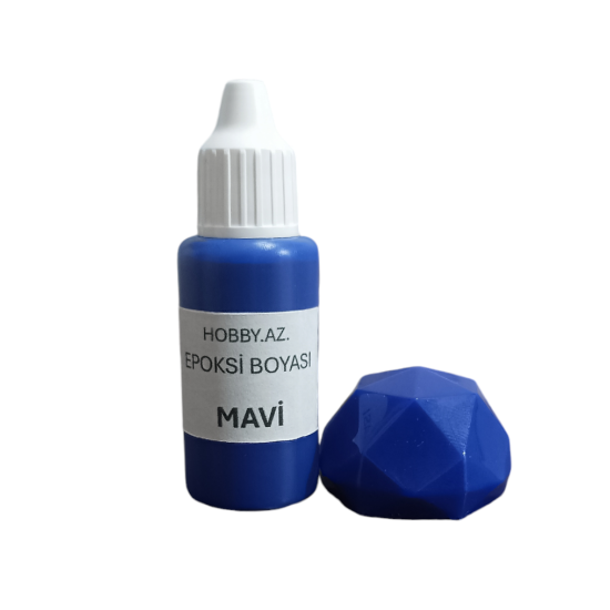 Epoksi Boyası Maye Mavi - 20 ml (qram) Epoksi Boyası Maye Mavi - 20 ml (qram)