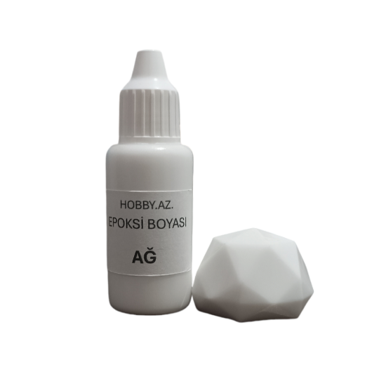 Epoksi Boyası Maye AĞ - 20 ml (qram) Epoksi Boyası Maye AĞ - 20 ml (qram)