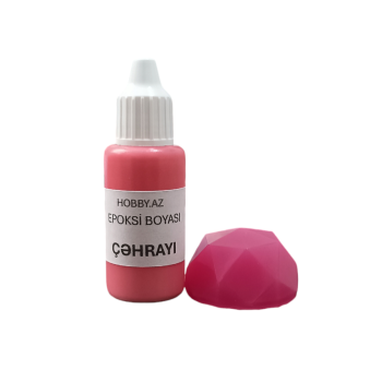 Epoksi Boyası Maye ÇƏHRAYI (PEMBE) - 20 ml (qram)