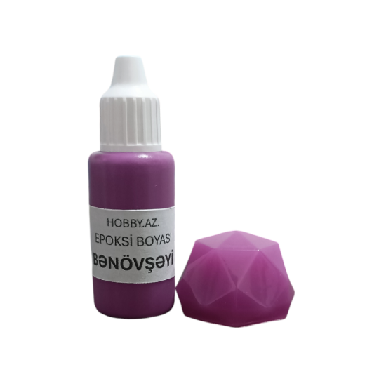 Epoksi Boyası Maye Bənövşəyi (MOR) - 20 ml (qram) Epoksi Boyası Maye Bənövşəyi (MOR) - 20 ml (qram)