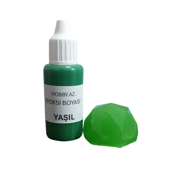 Epoksi Boyası Maye ÇƏMƏN YAŞILI- 20 ml (qram) Epoksi Boyası Maye ÇƏMƏN YAŞILI- 20 ml (qram)