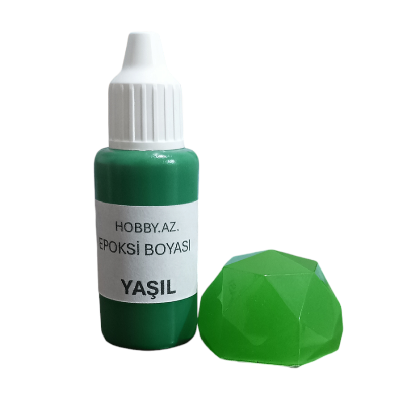 Epoksi Boyası Maye ÇƏMƏN YAŞILI- 20 ml (qram)