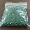 Dekorativ kristal Şüşə qırığı Tünd Yaşıl rəng 100 qram