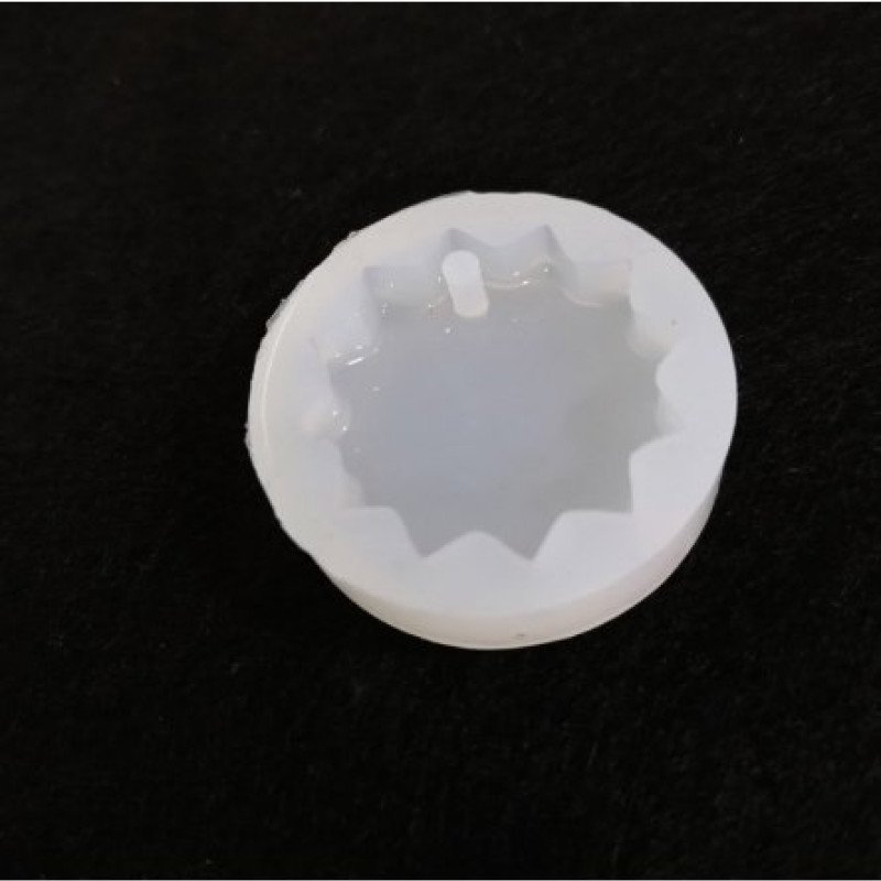 Günəş kulon Epoksi silikon qəlib - deşikli