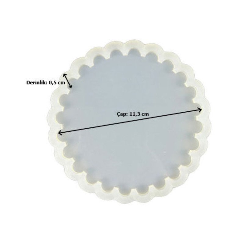 Epoksi Silikon Qəlib Nəlbəki Qəlibi Günəş Modeli