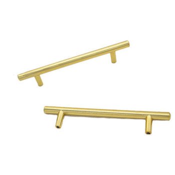 Epoksi Padnus Qulpu Qızılı Rəng Metal Tutacaq - 96 mm