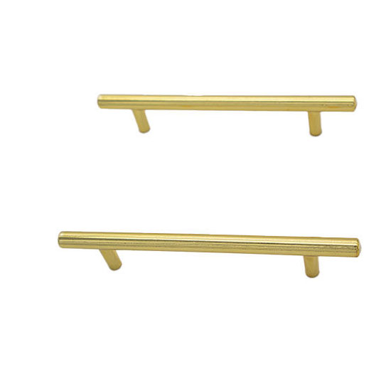 Epoksi Padnus Qulpu Qızılı Rəng Metal Tutacaq - 96 mm Epoksi Padnus Qulpu Qızılı Rəng Metal Tutacaq - 96 mm