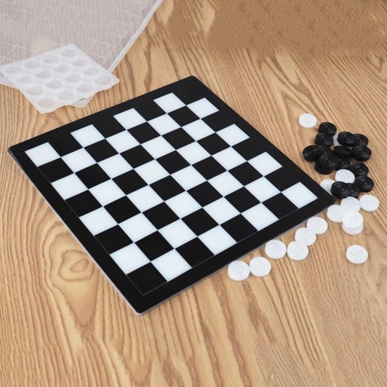 Epoksi Silikon Qəlib Şahmat və Dama Qəlibi 28X28 Epoksi Silikon Qəlib Şahmat və Dama Qəlibi 28X28