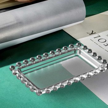 Epoksi Silikon Qəlib Kənarları Naxışlı Kiçik Padnus  Modeli 16.3CM