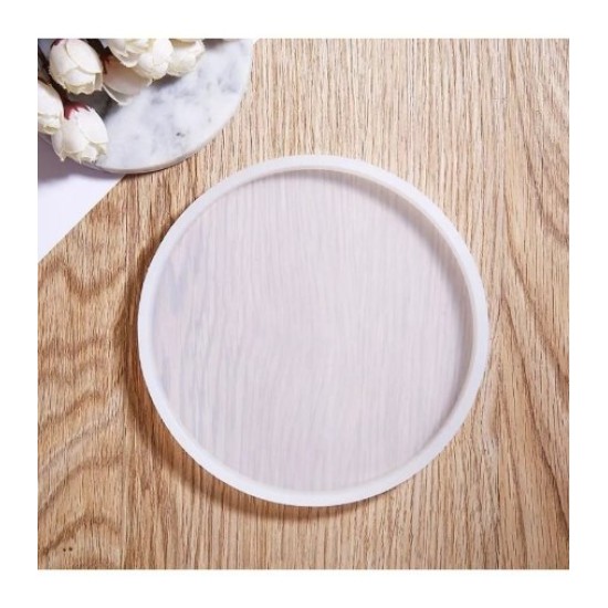 Dairə stəkan altlığı epoksi silikon qəlibi 13x13 sm x 8.5 mm Dairə stəkan altlığı epoksi silikon qəlibi 13x13 sm x 8.5 mm