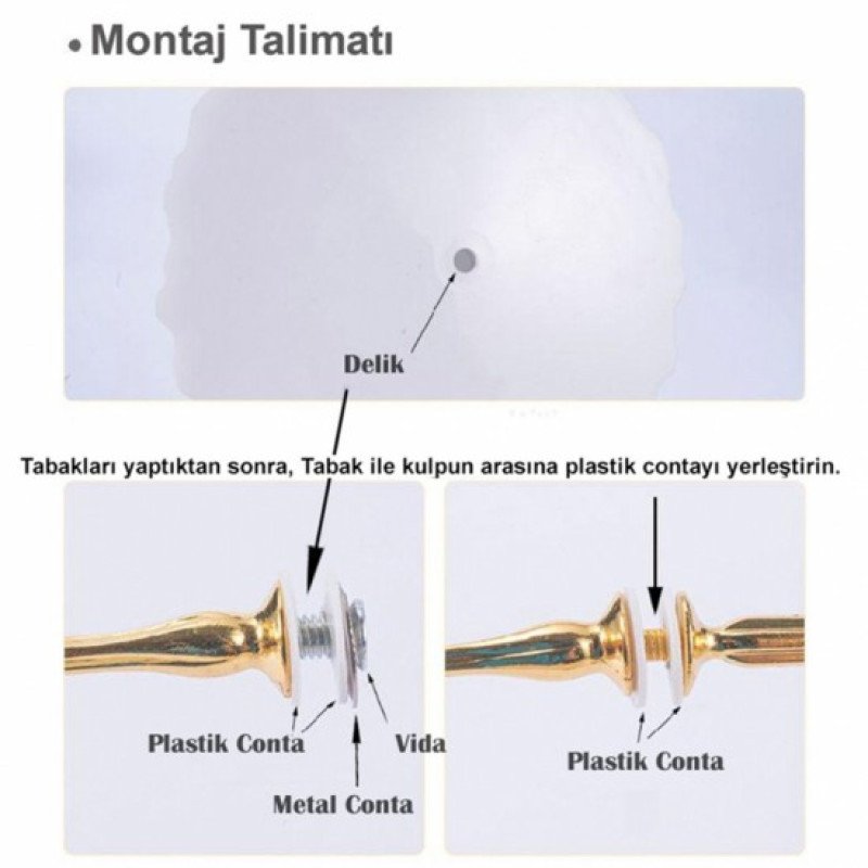 Epoksi Silikon Qəlib 3 Mərtəbəli Çərəzlik Qəlibi Dairə Dalğalı