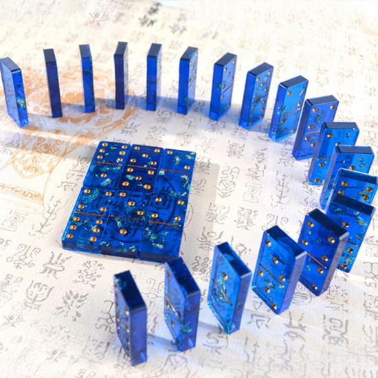 Epoksi Silikon Qəlib Domino (Damino) 28 li 2 Hissəli Qəlib Epoksi Silikon Qəlib Domino (Damino) 28 li 2 Hissəli Qəlib