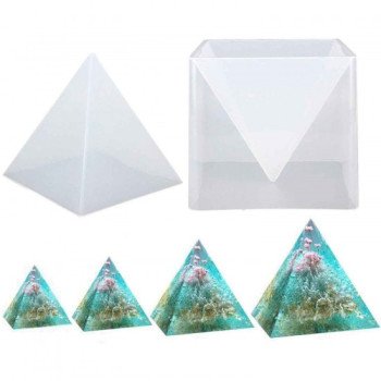 Epoksi Silikon Qəlib Böyük Piramida 16 CM