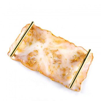 Epoksi Silikon Qəlib Dalğalı Padnus (Tepsi) qəlib Düzbucaqlı 24x40 CM